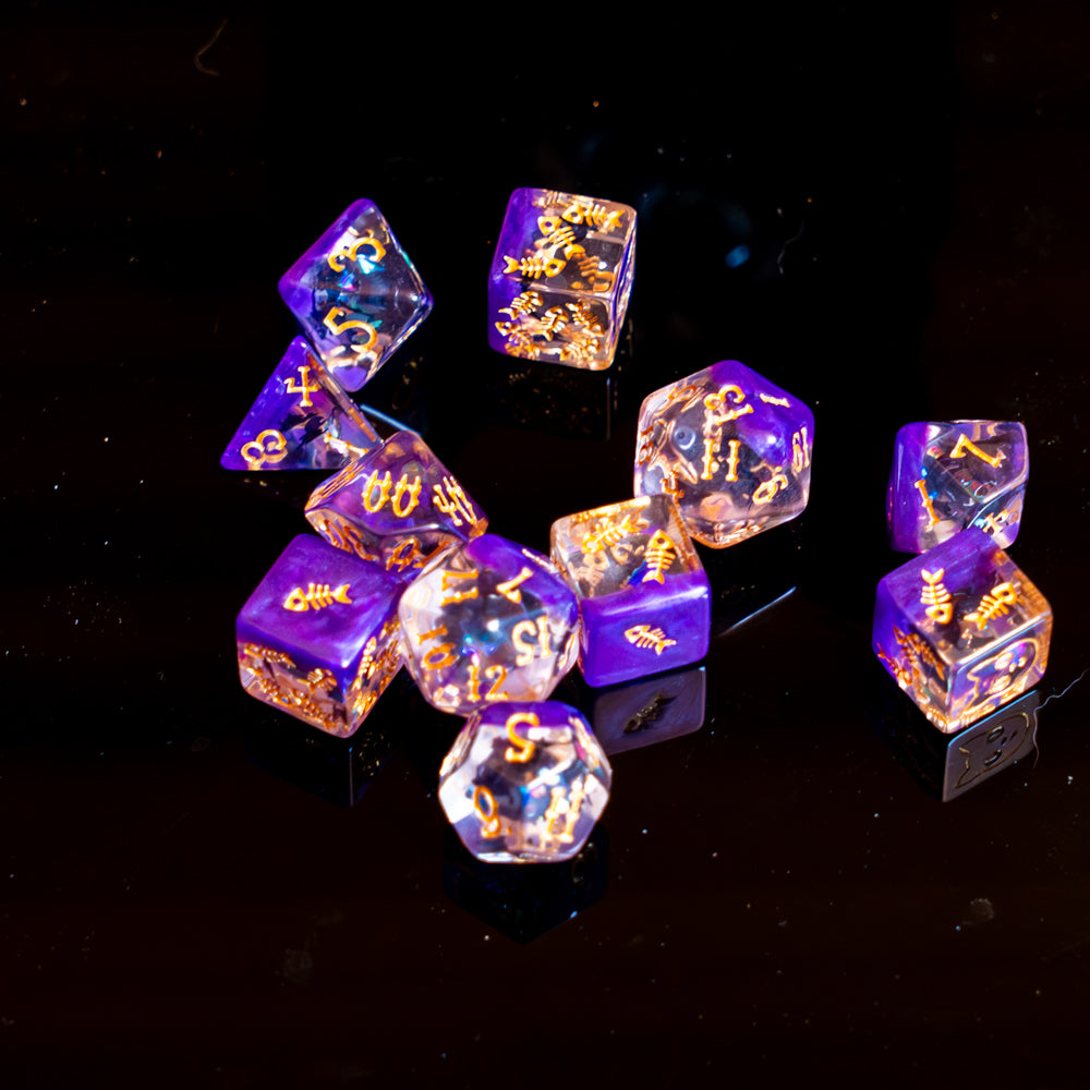 Cat's Meow - 11 Dice Set