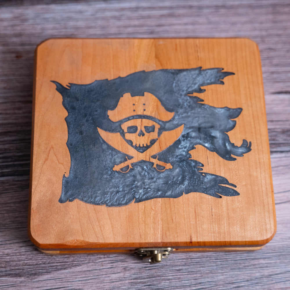 Fáfnir's Dice Vault | Resin Inlay