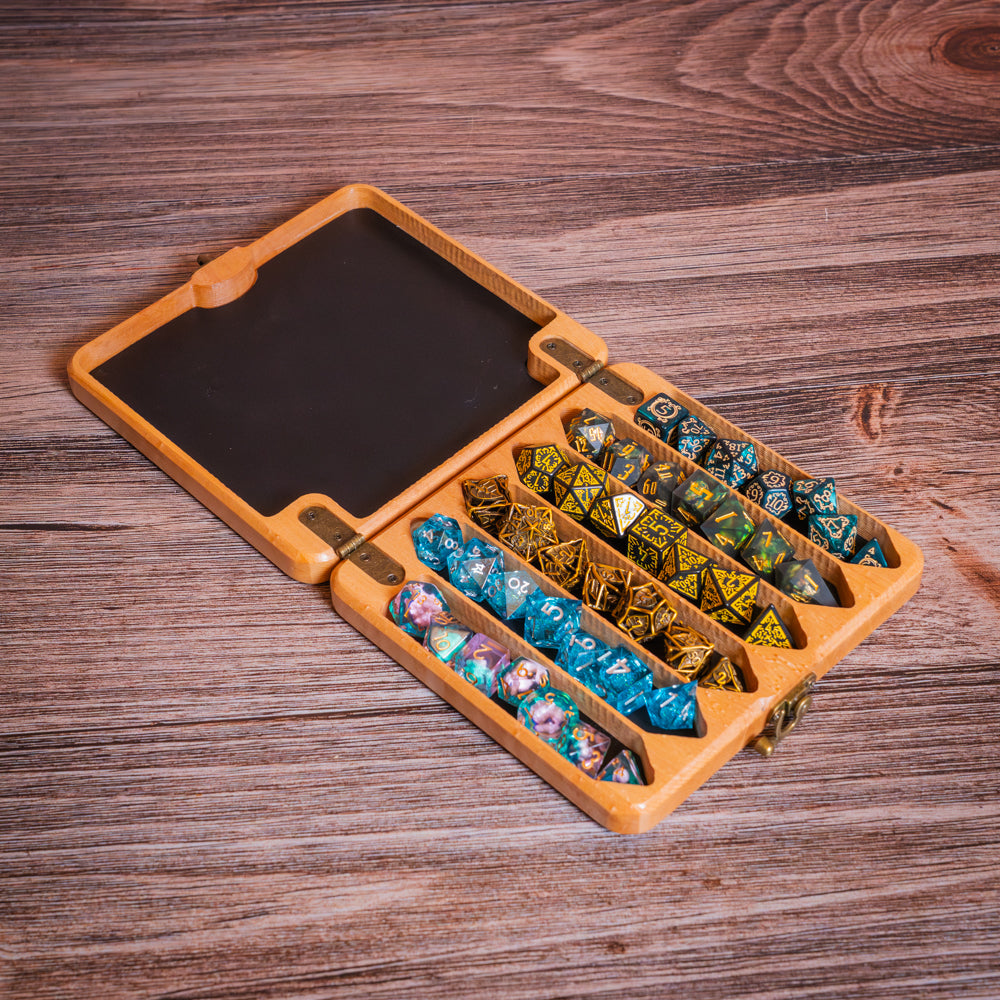 QUICK SHIP - Fafnir's Dice Vault | Bird's Eye Maple