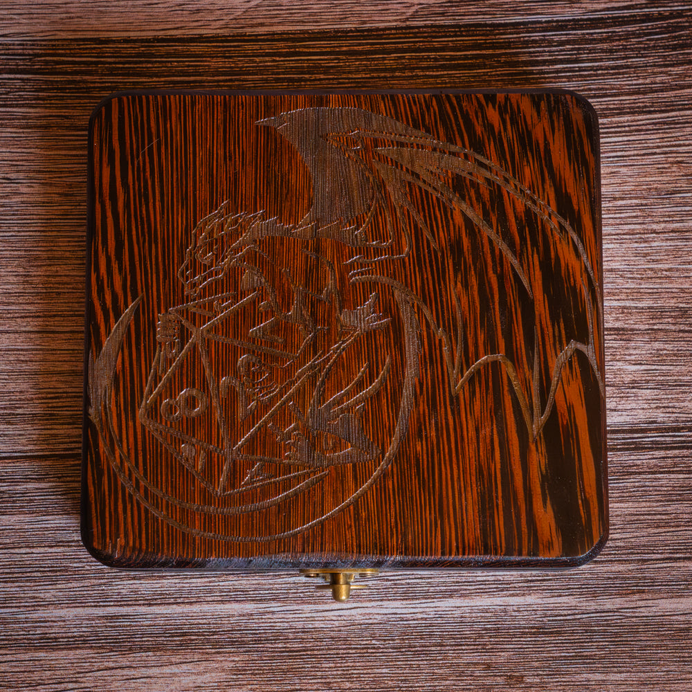 QUICK SHIP - Fafnir's Dice Vault | Wenge