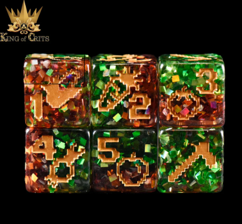 Pixel Miner - 11 Dice Set