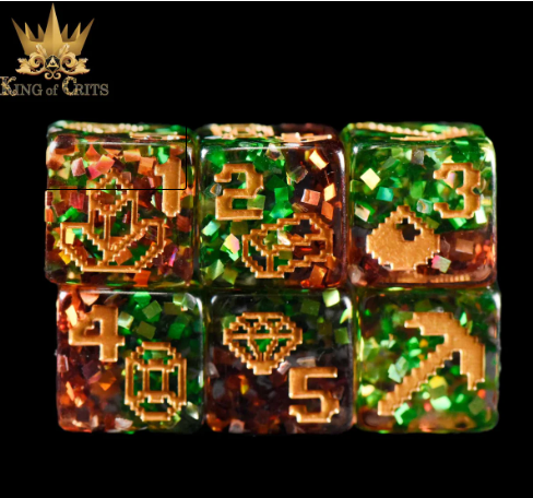 Pixel Miner - 11 Dice Set