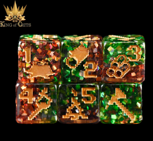 Pixel Miner - 11 Dice Set