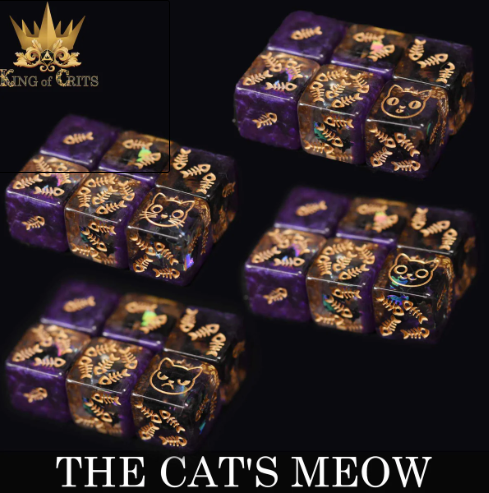 Cat's Meow - 11 Dice Set