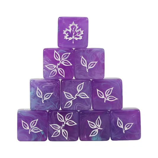 Forest Leaves - Purple | 10d6