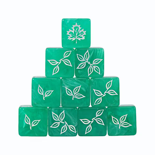 Forest Leaves - Green | 10d6