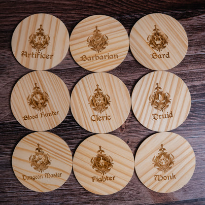 Bamboo Coasters 5-Pack