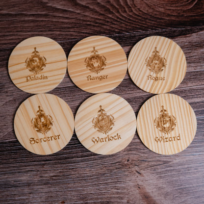 Bamboo Coasters 5-Pack