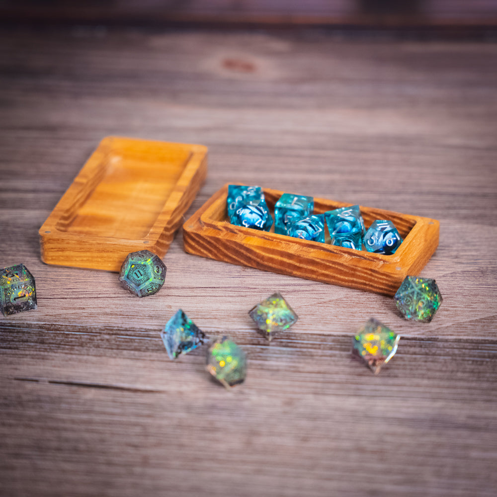 Red Oak Dice Vault