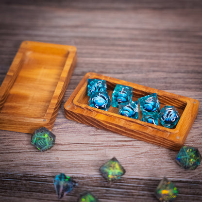 Red Oak Dice Vault