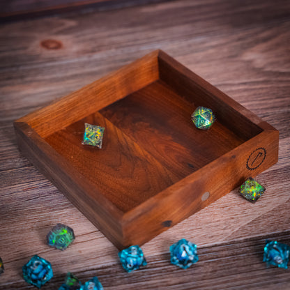 Black Walnut Rolling Tray