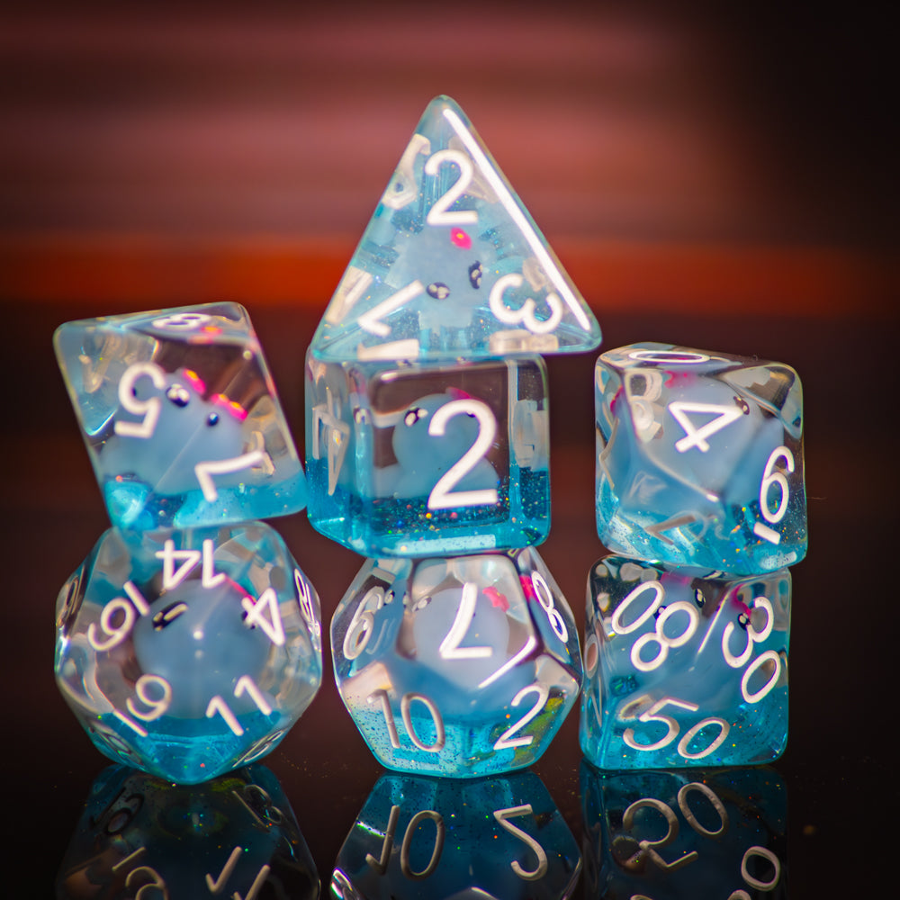 Calamari Cutie Dice Set