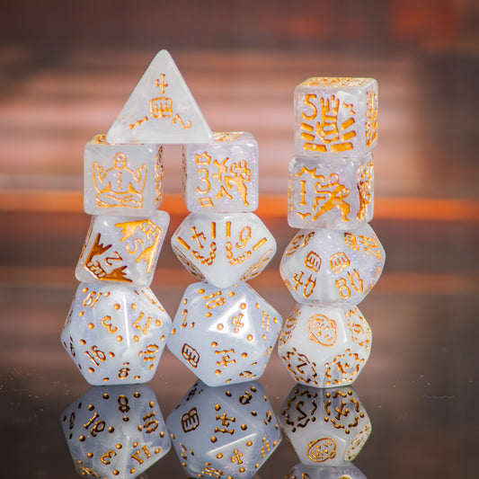 Monk Dice Set