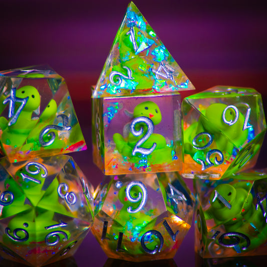 Coiled Snake Dice Set