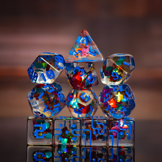 Retro Arcade Dice Set