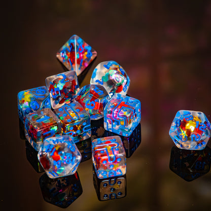 Retro Arcade Dice Set