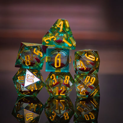 Fairy Portal Liquid Core Dice Set
