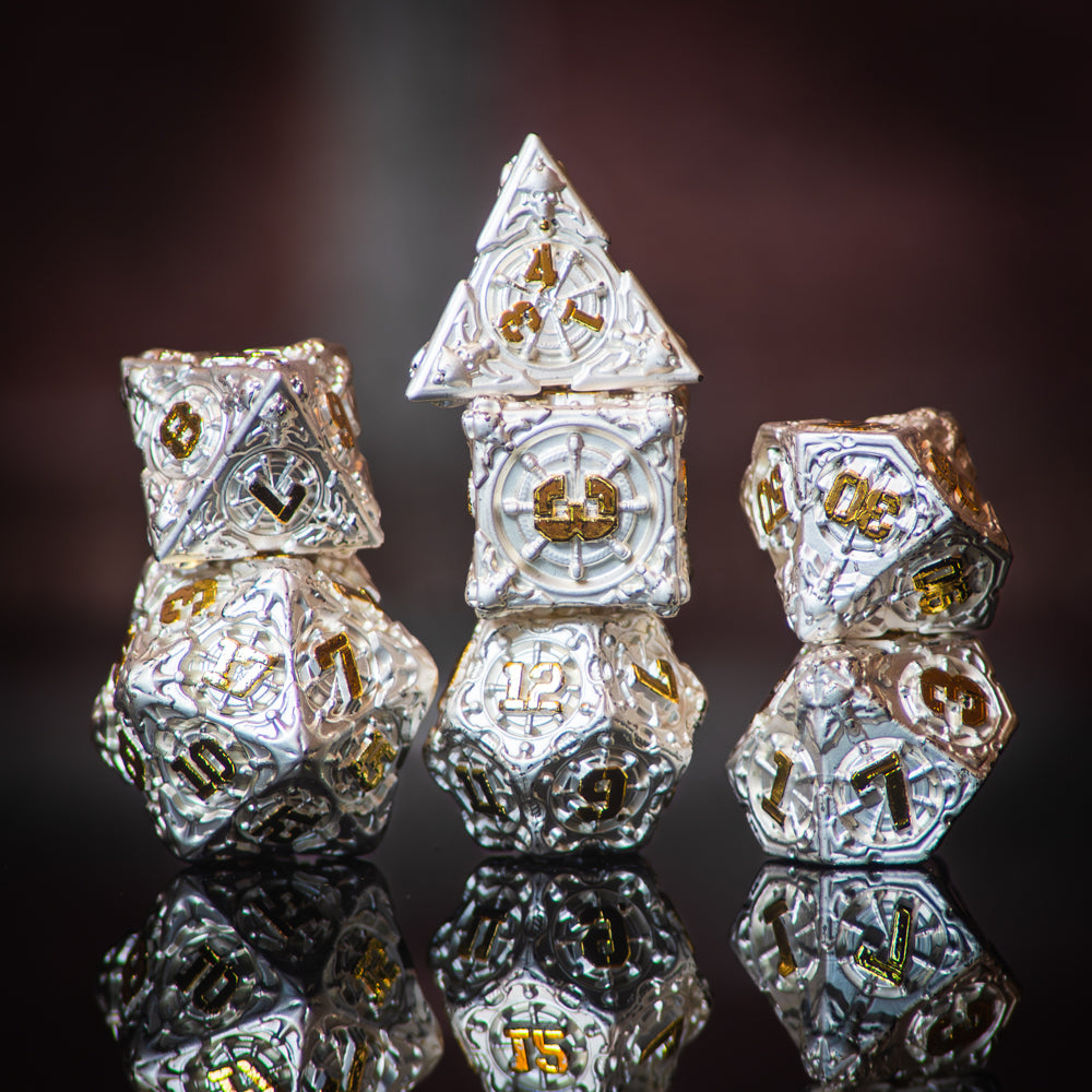 Metal Pirate Dice