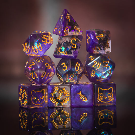Cat's Meow - 11 Dice Set