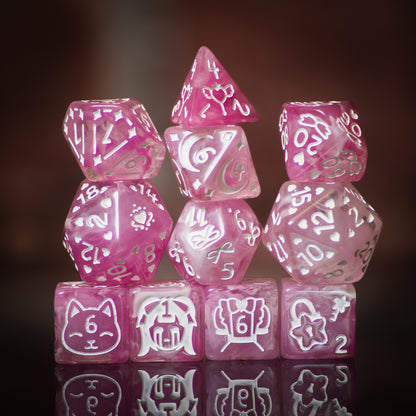 Magical Girls - 11 Dice Set (Anime Themed)