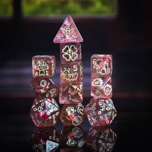 Cottagecore Dice Set