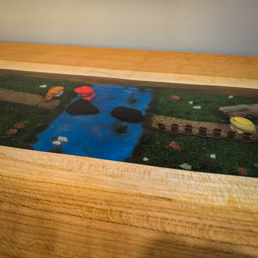 Diorama Epoxy River Table
