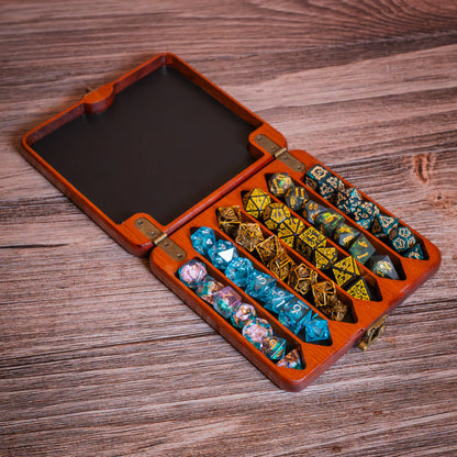 QUICK SHIP - Fafnir's Dice Vault | Mahogany