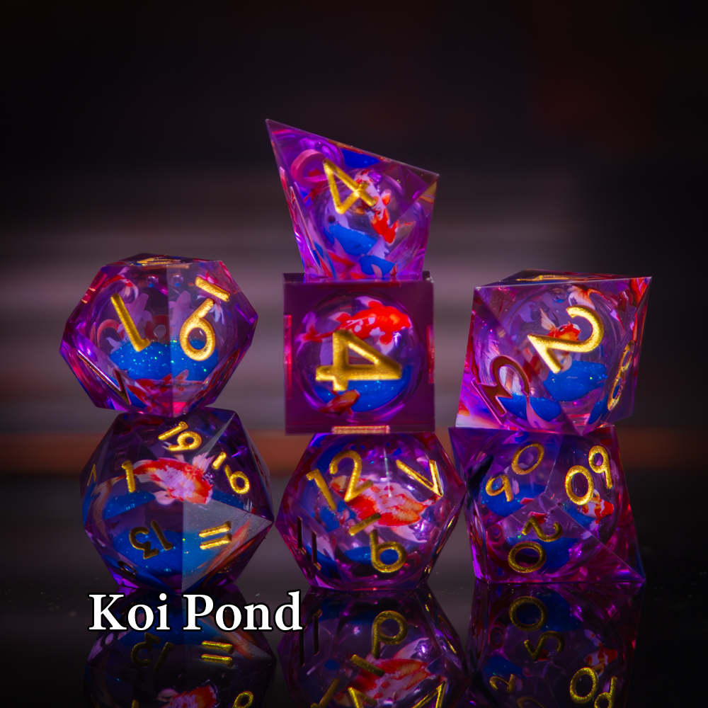 Liquid Core Dice Set