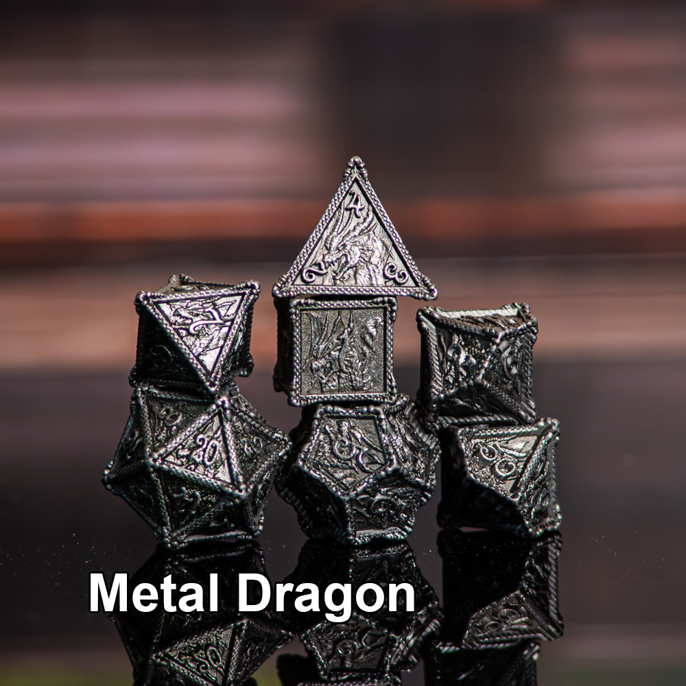 Adventurer's Essential: Metal Dice