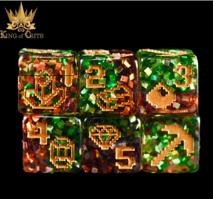 Pixel Miner - 11 Dice Set