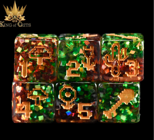 Pixel Miner - 11 Dice Set