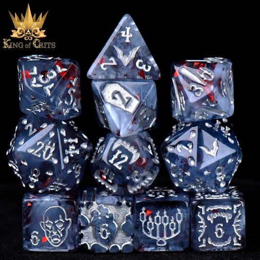 Vampiric Bloodline - 11 Dice Set