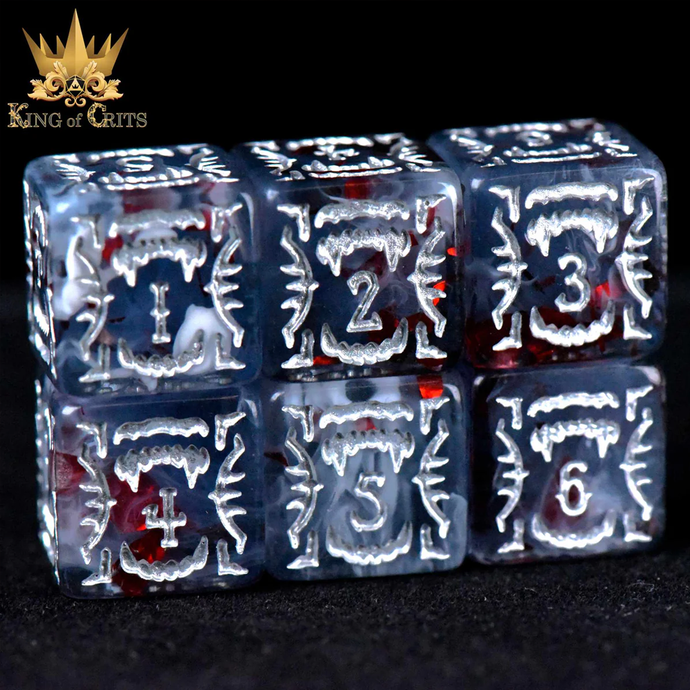 Vampiric Bloodline - 11 Dice Set