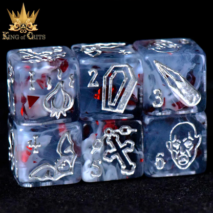 Vampiric Bloodline - 11 Dice Set