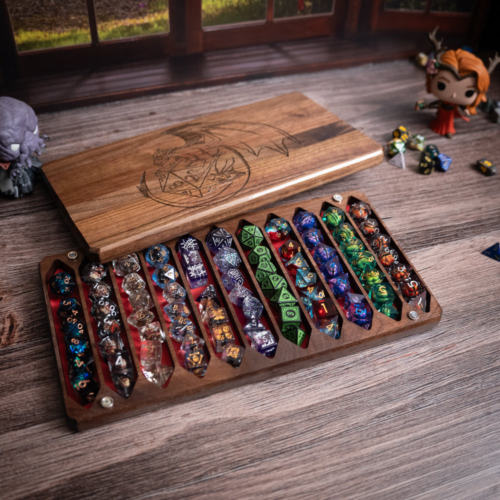 Jörmungandr Dice Vault - 11 Slot Premium Dice Storage